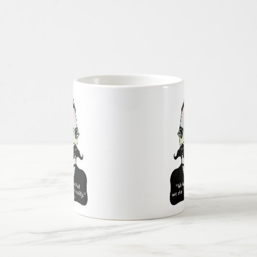 Nietzsche - Wirklichkeit der Kunst-V. Kaffeetasse (Mittel)