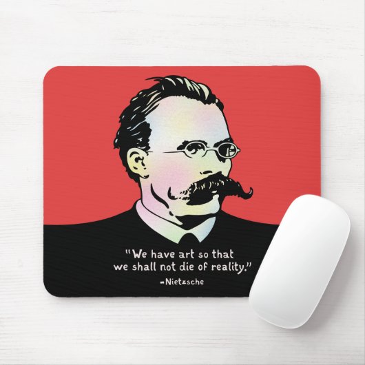 Nietzsche - Wirklichkeit der Kunst-V. Mousepad (Mit Mouse)