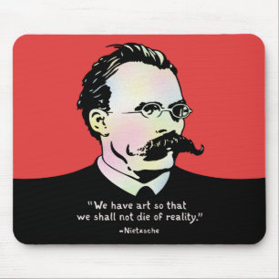 Nietzsche - Wirklichkeit der Kunst-V. Mousepad