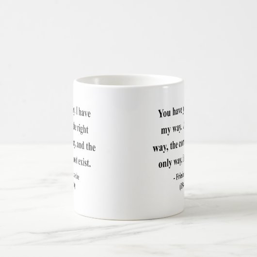 Nietzsche Zitat 1a Kaffeetasse (Mittel)