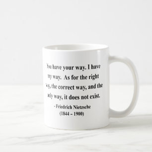Nietzsche Zitat 1a Kaffeetasse