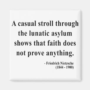 Nietzsche Zitat 1a Magnet