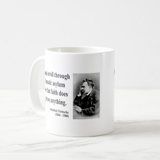 Nietzsche Zitat 1b Kaffeetasse (Vorderseite Links)