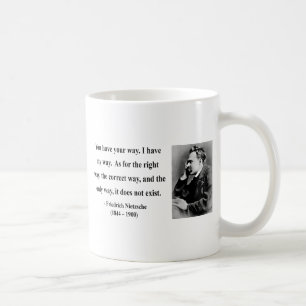 Nietzsche Zitat 1b Kaffeetasse