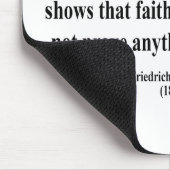 Nietzsche Zitat 1b Mousepad (Ecke)