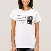 Nietzsche Zitat 1b T-Shirt (Vorderseite)