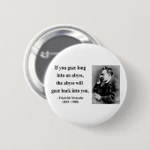 Nietzsche Zitat 4b Button (Vorne & Hinten)