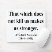 Nietzsche Zitat 5a Mousepad (Mit Mouse)