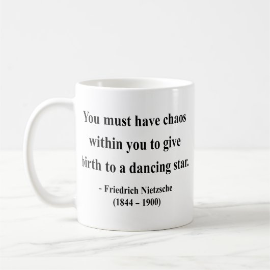 Nietzsche Zitat 6a Kaffeetasse (Links)