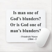 Nietzsche Zitat 6a Mousepad (Mit Mouse)