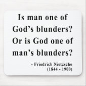 Nietzsche Zitat 6a Mousepad (Vorne)