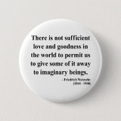Nietzsche Zitat 7a Button (Vorderseite)