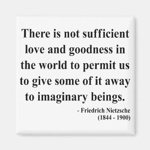 Nietzsche Zitat 7a Magnet