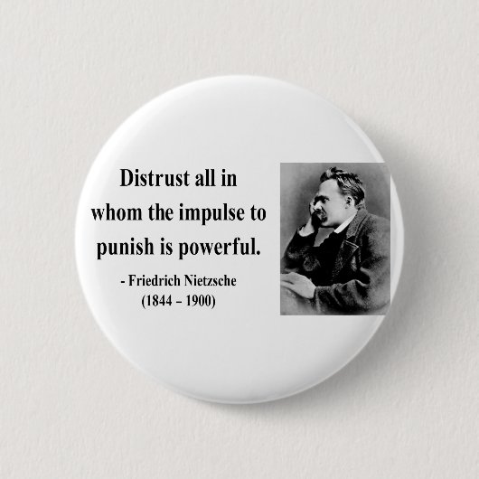 Nietzsche Zitat 8b Button (Vorderseite)