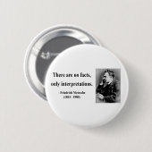 Nietzsche Zitat 9b Button (Vorne & Hinten)