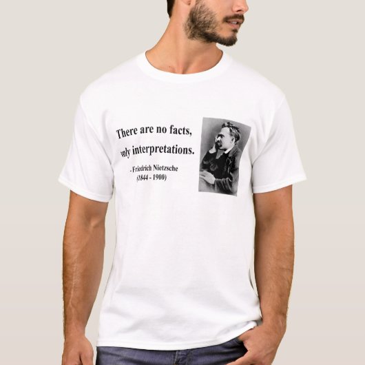 Nietzsche Zitat 9b T-Shirt (Vorderseite)