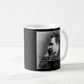 Nietzsche Zitat Kaffeetasse (VorderseiteRechts)