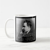 Nietzsche Zitat Kaffeetasse (Links)