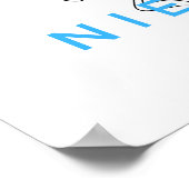 Nietzsche zitiert die Deep Soul Philosophie Poster (Ecke)