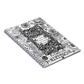 Nietzsche zitiert die Farbtöne der reinen Meeresfa Notizblock (Rechte Seite)