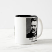 Nietzsche… Zweifarbige Tasse (VorderseiteRechts)