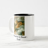 Nietzsche… Zweifarbige Tasse (Vorderseite Links)