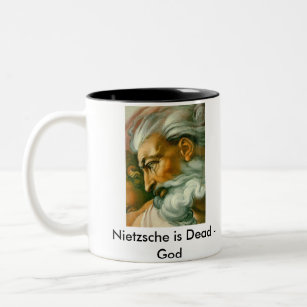 Nietzsche… Zweifarbige Tasse