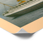 Nieuw Amsterdam - Holland America Line Poster (Ecke)