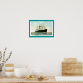 Nieuw Amsterdam von 1906 Poster (Küche)