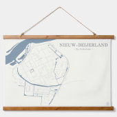 nieuw-beijerland wandteppich mit holzrahmen (Vorne)