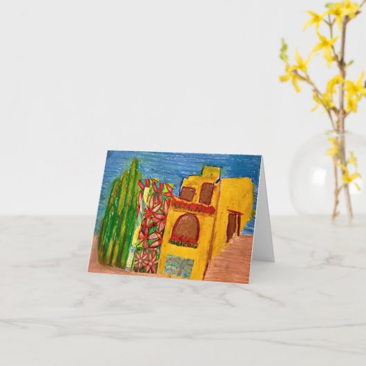 Nieves Karte (Gelbe Blume)