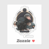 NIFFLER™s Jugendportrait Aufkleber (Blatt)
