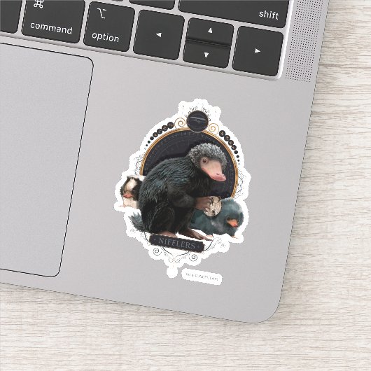 NIFFLER™s Jugendportrait Aufkleber (Detail)