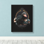 NIFFLER™s Jugendportrait Leinwanddruck (Insitu (Holzboden))