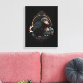 NIFFLER™s Jugendportrait Leinwanddruck (Insitu (Wohnzimmer))