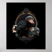 NIFFLER™s Jugendportrait Poster (Vorne)