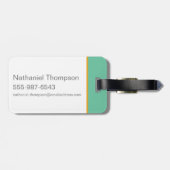 Niffler schwimmend mit Gold Gepäckanhänger (Rückseite horizontal)