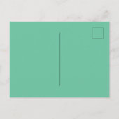 Niffler schwimmend mit Gold Postkarte (Rückseite)