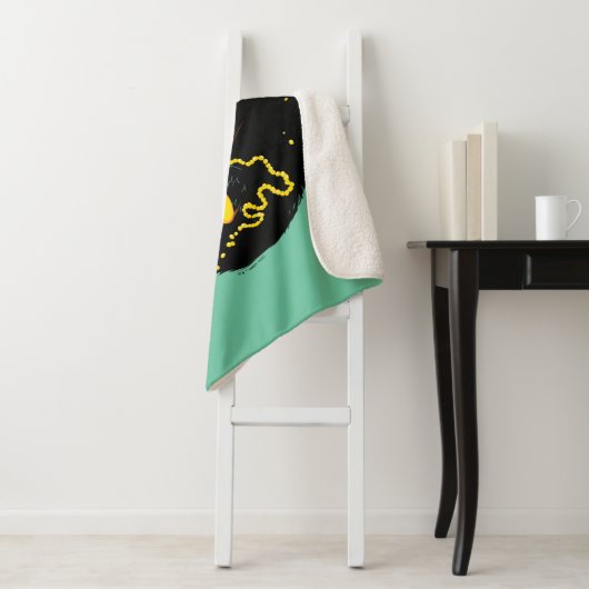 Niffler schwimmend mit Gold Sherpadecke (Beispiel)