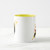 Niffler schwimmend mit Gold Tasse (Zentrum)