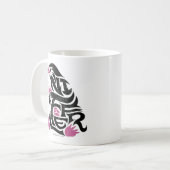 NIFFLER™ Typografie Grafik Kaffeetasse (Vorderseite Links)