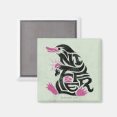 NIFFLER™ Typografie Grafik Magnet (Vorderseite/Rückseite)