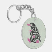 NIFFLER™ Typografie Grafik Schlüsselanhänger (Vorderseite links)