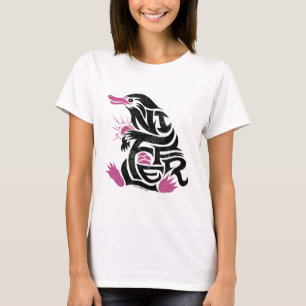 NIFFLER™ Typografie Grafik T-Shirt