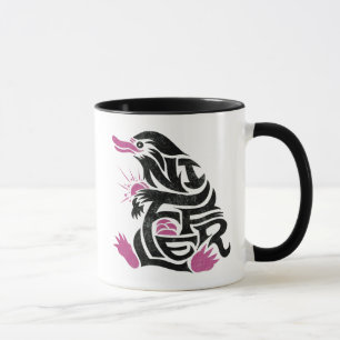 NIFFLER™ Typografie Grafik Tasse