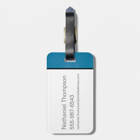 Nifflers Vintag Graphic Gepäckanhänger (Rückseite vertikal)