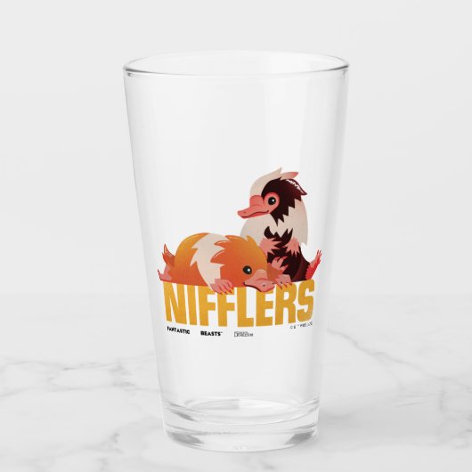 Nifflers Vintag Graphic Glas (Vorderseite)