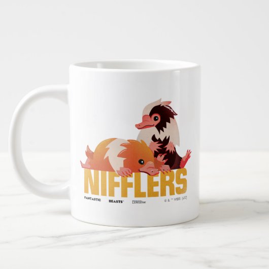 Nifflers Vintag Graphic Jumbo-Tasse (Links)