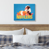 Nifflers Vintag Graphic Leinwanddruck (Insitu (Schlafzimmer))