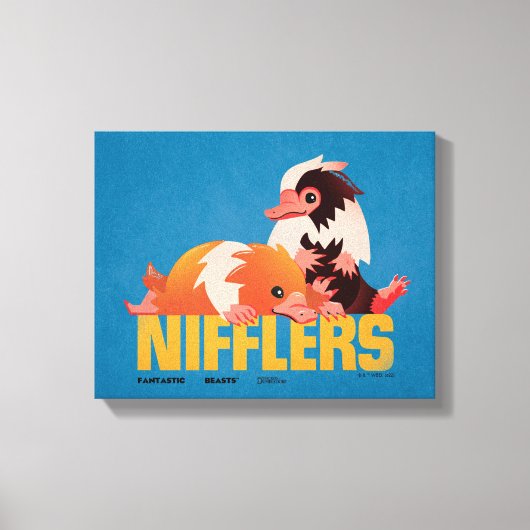 Nifflers Vintag Graphic Leinwanddruck (Vorderseite)
